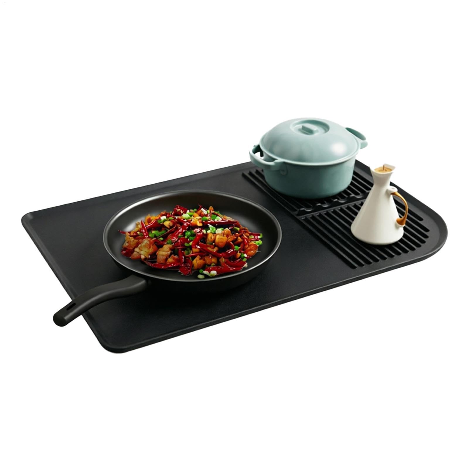 Tappetino per tostapane, 60 x 40 cm, per friggitrice ad aria, briciole e