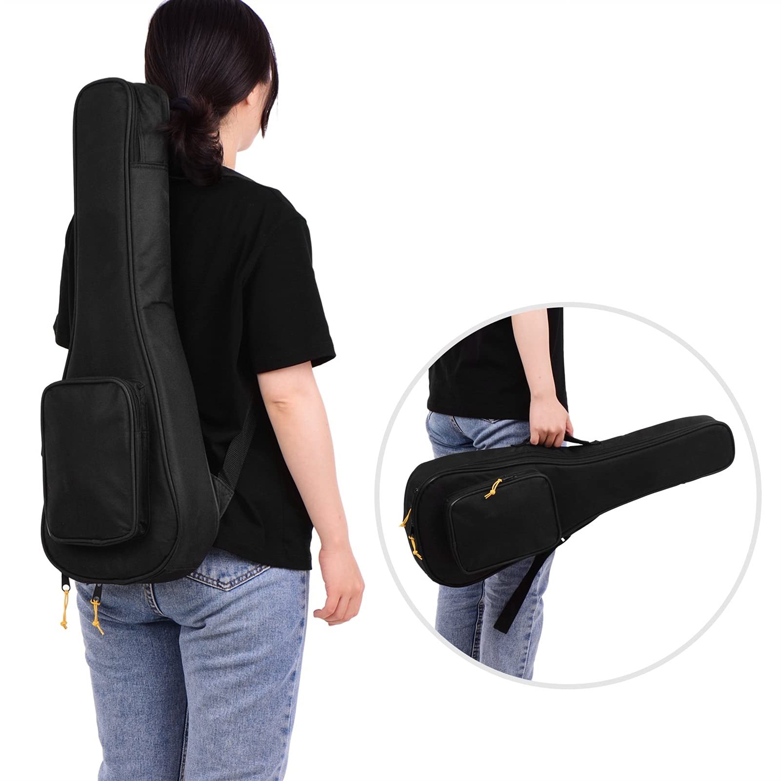 Ukulele koncertowe Początkujący Ukulele 23 Cal Koncert Akustyczny Ukulele Sklejka Sklejka String Tuner Engineered Wood Fingerboard Bridge Otwórz Styl
