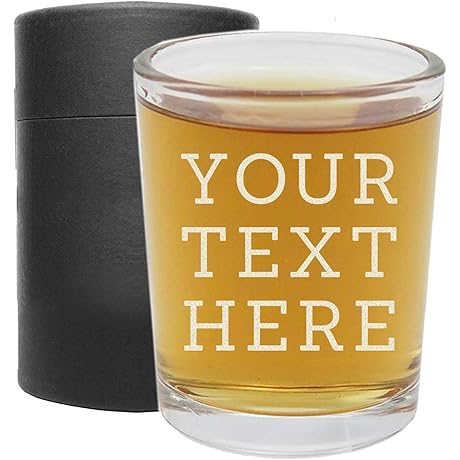 Personalized 2.5oz Engraved Shot Glasses: A Custom Keepsake for Special Occasions