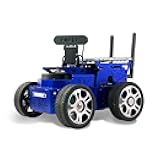 XiaoR Geek Jetson Nano ROS2 Robot Lidar Mapping Navigation 7in Touch Screen,Ackerman Smart Car Chassis Python Programming AI Visual Recognition for Adults Learning Education Kit(with Jetson Nano 4GB)