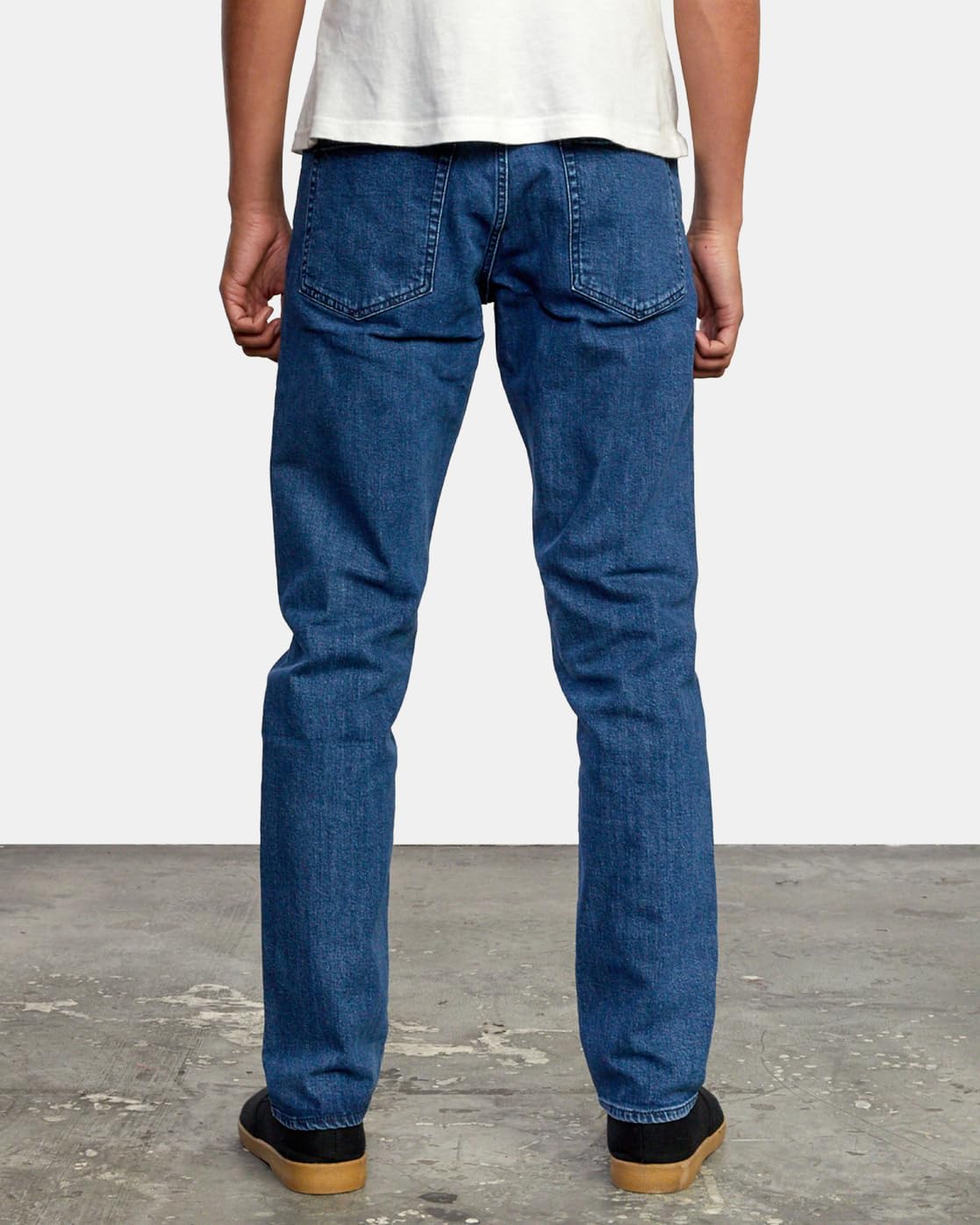 RVCA Mens Slim Fit Denim Pants