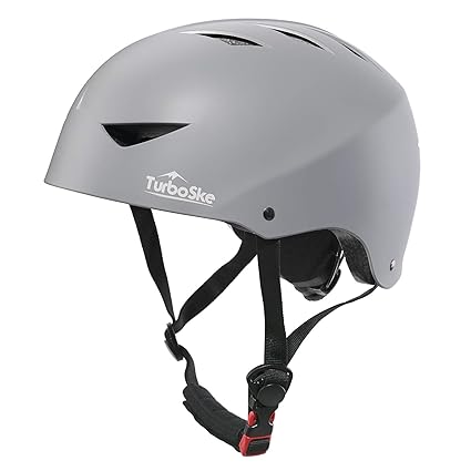 TurboSke Skateboard Helmet, CPSC-Compliant Bike Helmet BMX Helmet Multi-Sport Helmet for Youth Men and Women