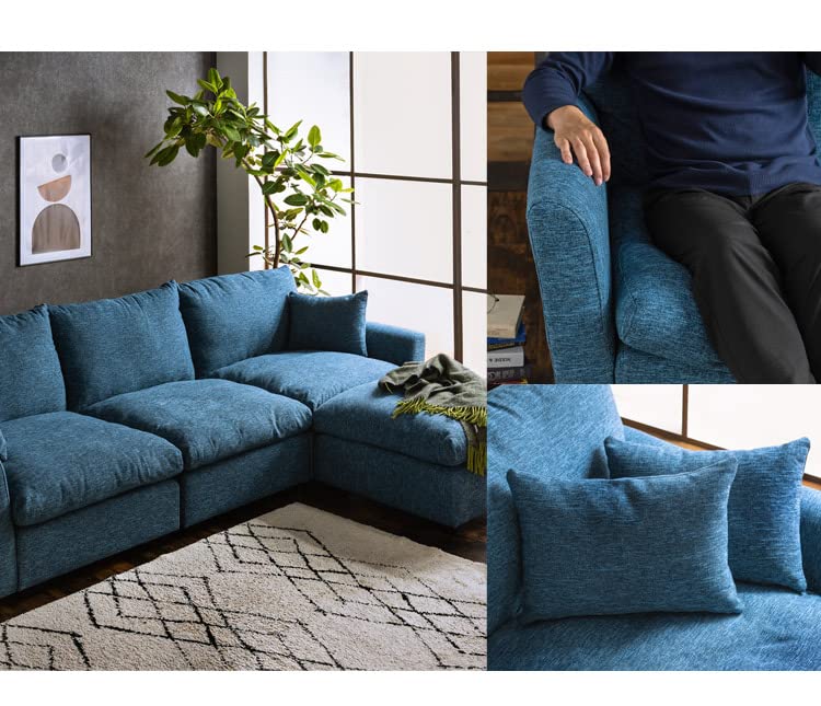 Amazon｜カウチソファ 3人掛け L字ソファ 右カウチ 左カウチ