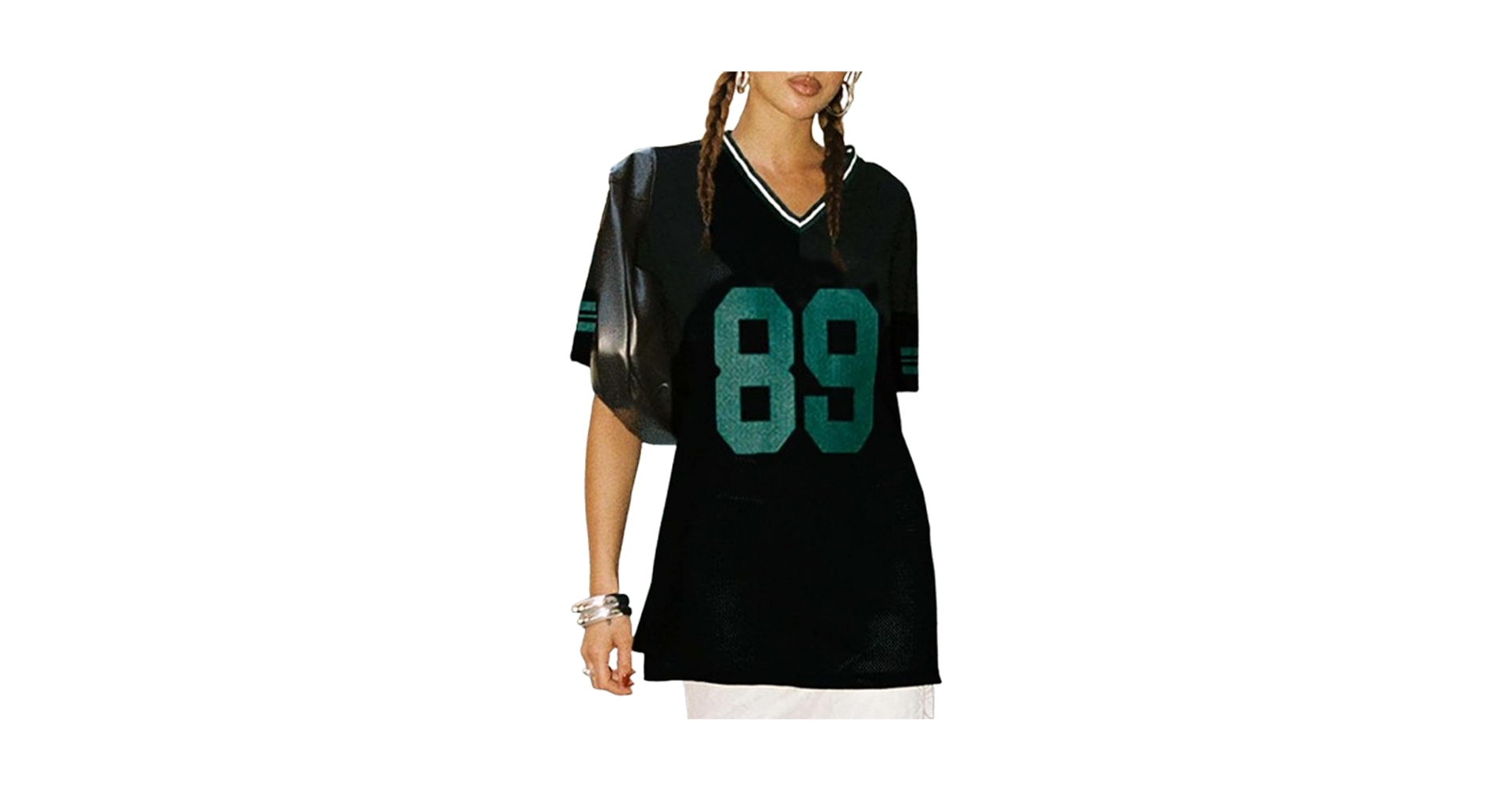 Hulpvktsgiq Sports Jerseys Shirts for Women Number Graphic