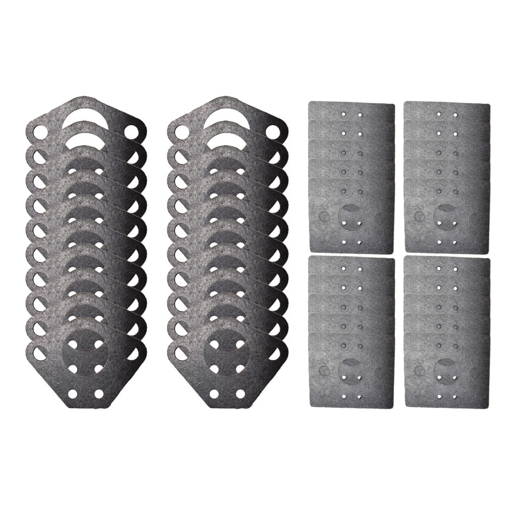 Yarryuter Chainsaw For Trimmer Brushcutter Engine Carburetor Gasket 40Pcs For 40-5 43Cc 49Cc 52Cc For Cg430 For Cg520 For Bc430