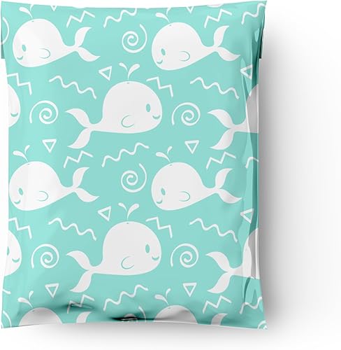 Miniatura 7 de Sobres de polietileno de diseño de cactus verdes de 18 x 18 pulgadas (25) sobres de envío cúbicos grandes, bolsas impresas de primera calidad