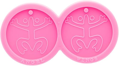 Miniatura 4 de Moldes de silicona superbrillantes para aretes de resina, moldes para manualidades, llavero hecho a mano, moldes epoxi, fabricación de joyas, aretes