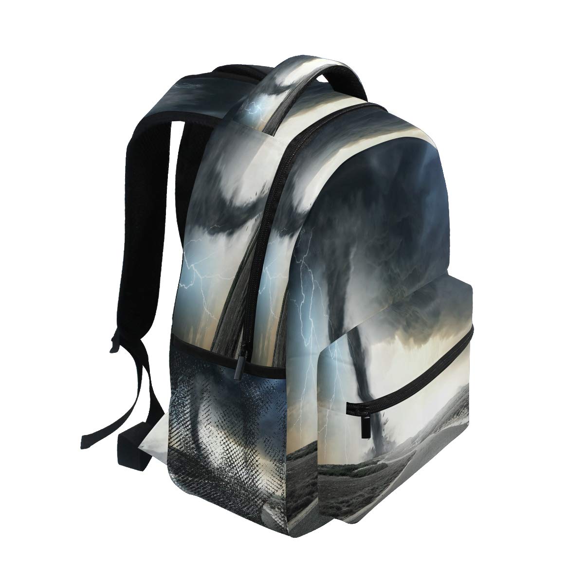 Blueangle Cute Cartoon Panda Print Travel Backpack for School Water Resistant Bookbag