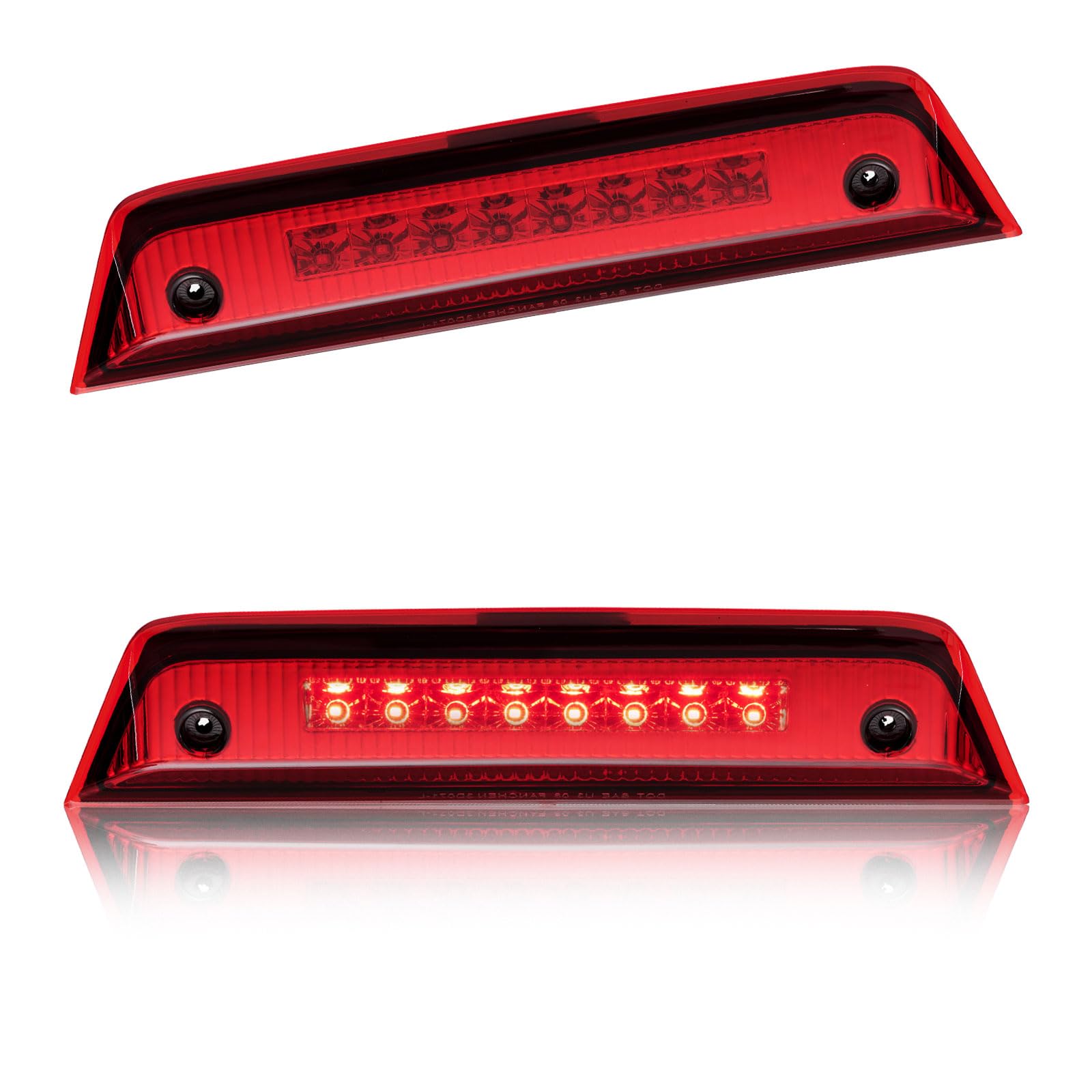 Third 3rd Brake Light LED Assembly for 2010-2016 Dodge Journey (Red)