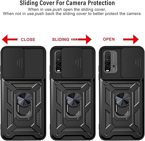 Vista 367 de Carcasa de soporte compatible con Motorola Razr 2023, con cubierta deslizante para lente de cámara compatible con Motorola Razr 40 5G 2023 XT2323-1