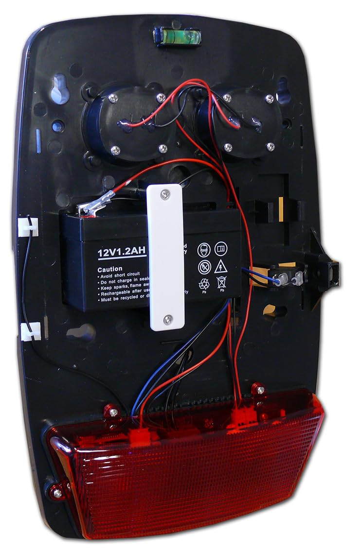 Sirena blindada inalámbrica o Cable con Anti-Jammer Integrado para antirrobo