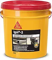 Sika - Impermeabilizante asfáltico - Igol-2 Preto - Concreto, fibrocimento e argamassa - Fácil aplicação - Galão 3,6L