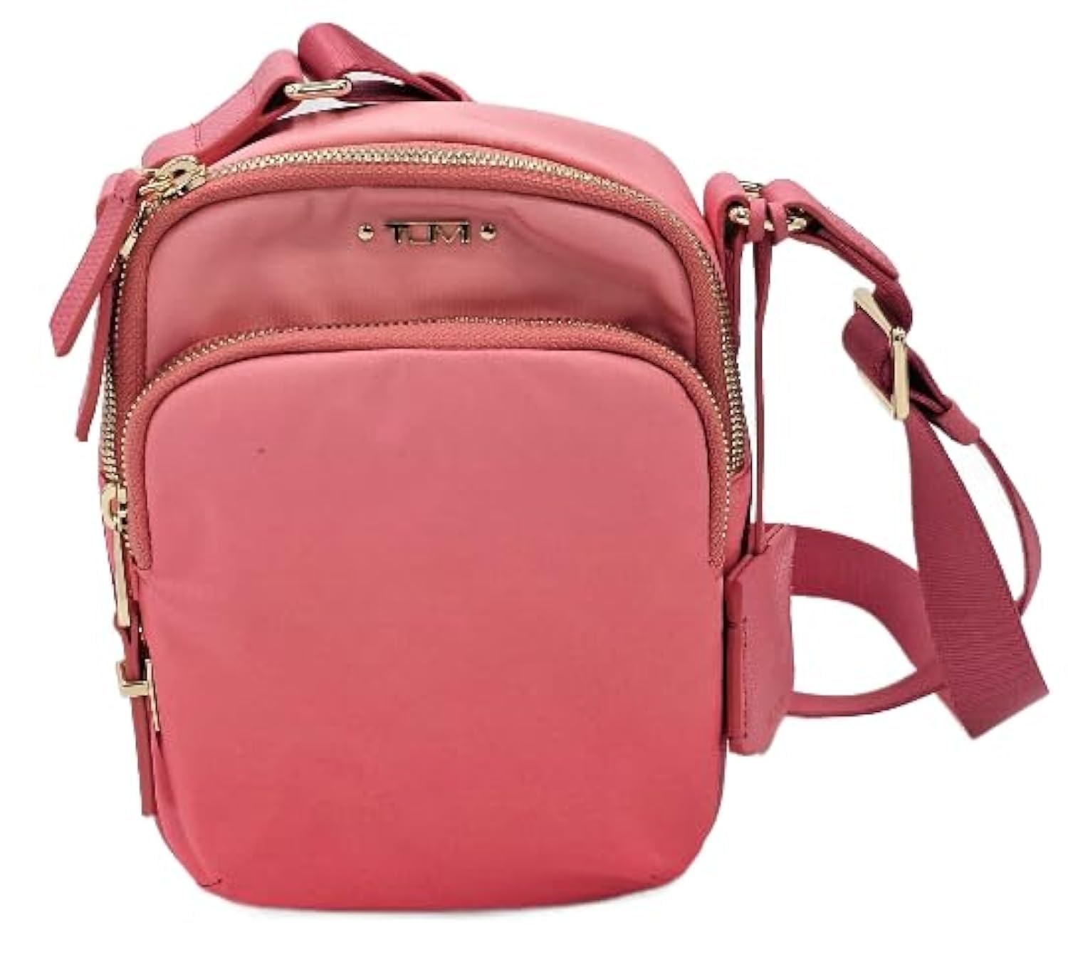 Tumi 150540 Rama Pink With Gold Hardware Multi Compartment Womens