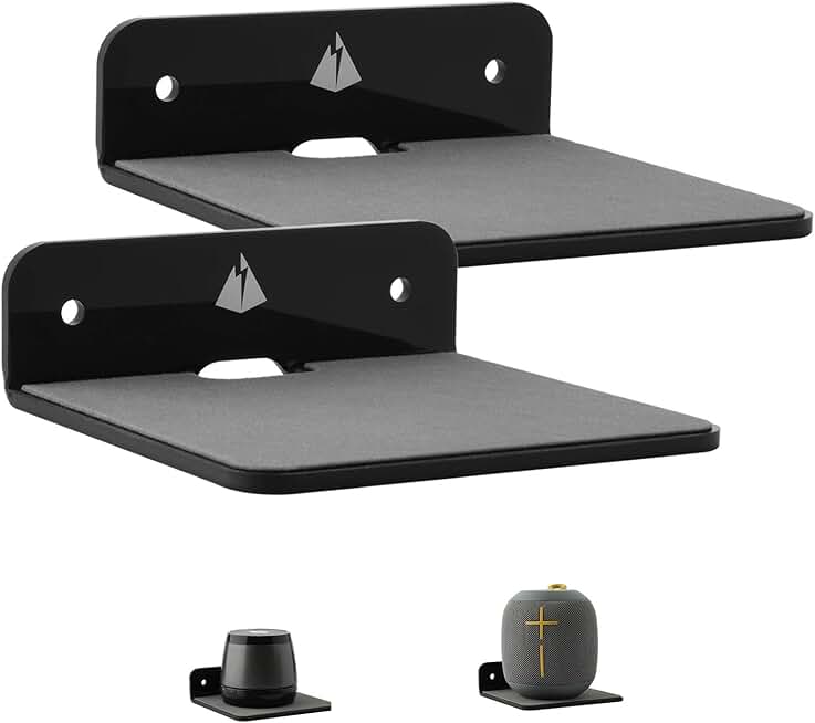 Wall Speaker Shelves