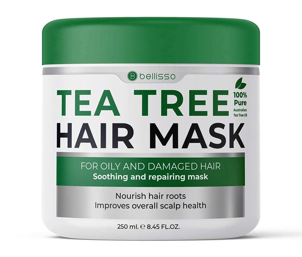 BELLISSO Tea Tree Oil Hair Mask, Shampoo and Conditioner Set