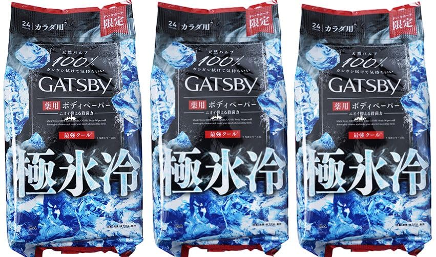 Amazon | 【まとめ買い】ギャツビー GATSBY ボディペーパー 最強クール