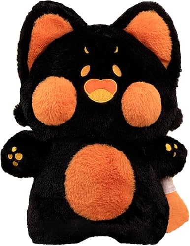 Alwoligag Juguete Kawaii de peluche para gatos, animales de peluche de gato, almohada suave para gato, lindo regalo de peluche de gato para novia y