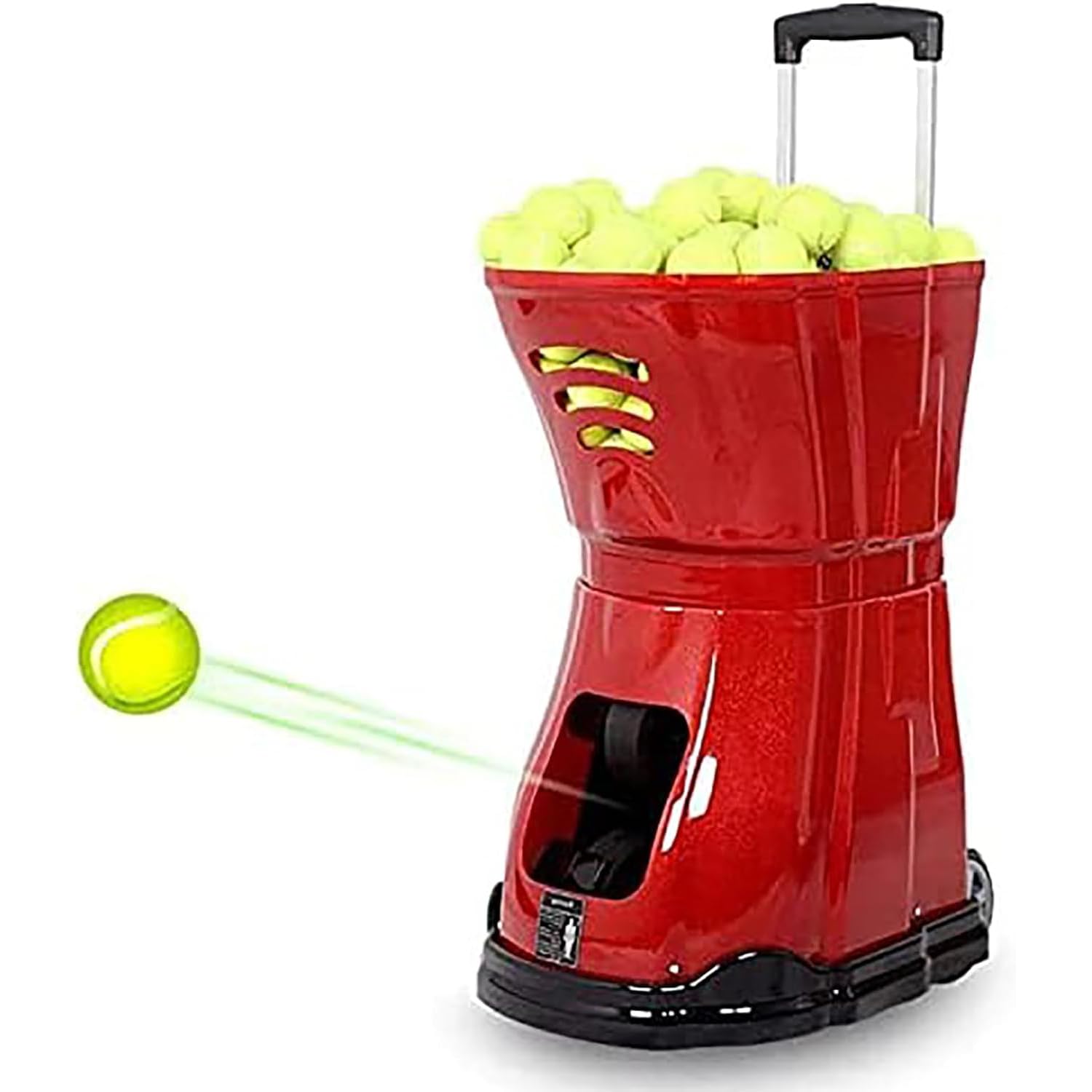 Lanzador de Pelotas de Tenis portátil, con Control Remoto y características de configuración de Servicio de Tenis Personalizada, para Principiantes o Entrenadores intermedios