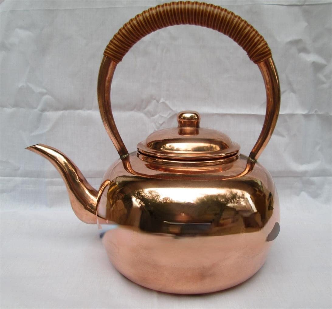 Amazon｜純銅ケトル- 純銅製コーヒーポット-お湯を沸かす銅製のやかん