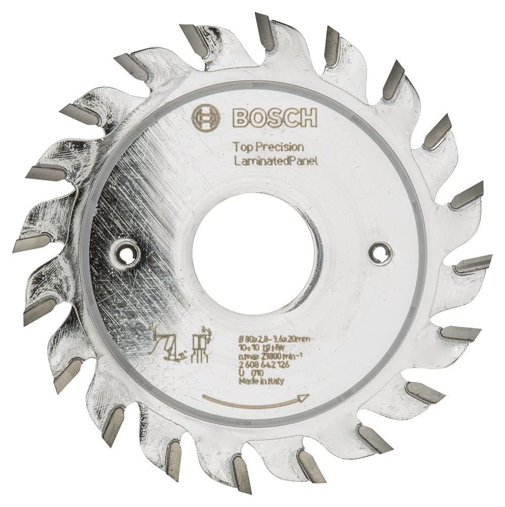 BOSCH ön kesme kağıdı, üstün hassasiyet, lamine panel için en iyisi, 2608642126