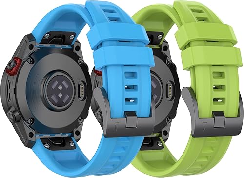 Correas de repuesto para Garmin Fenix 7X, Fenix 6XFenix 5X Quickfit, silicona suave, repuesto para Garmin Tactix 7instinct 2XQuaitx 3Tactix DELTA