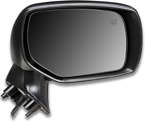 DNA Motoring OEM-MR-SU1321125 Espejo de puerta lateral derecho accionado+calentado estilo de fábrica compatible con 14-18 Subaru Forester