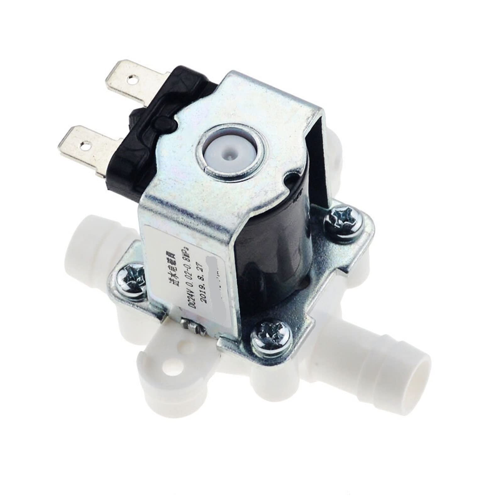 HDPHCRIUN DC 12V 24V 220V Electric Solenoid Valve Magnetic Normally Closed Pressure Inlet Water Air Flow Switch 1Pcs(220 Volt)