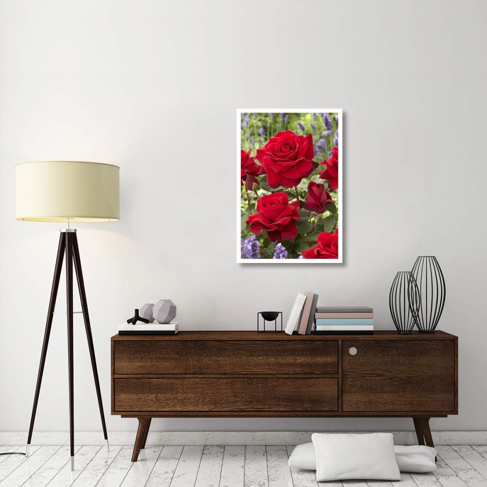 Artworks Italia Fleurs Rose Papier Art 26x96,5 cm