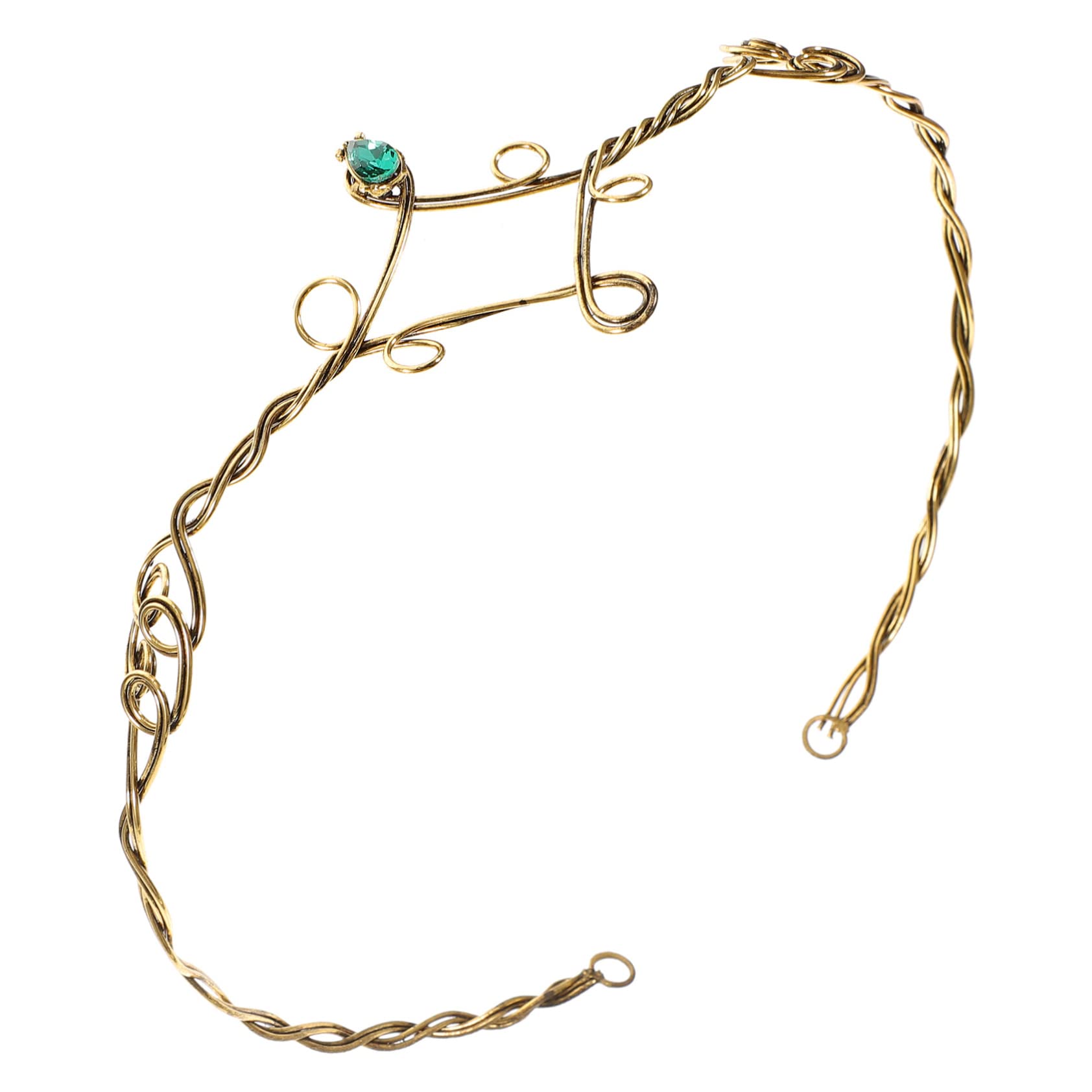 Baluue 5pezzi Cerchietto Vintage Pietre Per e Ragazze Accessorio Per Matrimonio Compleanni e Speciali