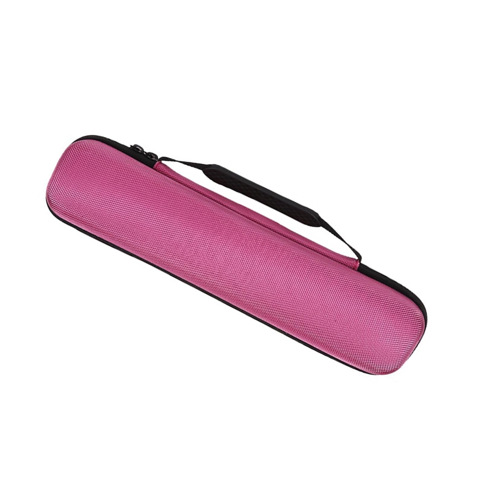 Buxuaaaa Rose Red Sturdy Flute Storage Pouches With Secure Zippers Closure For Soprano Recorders And Musical Instruments Compact Music Instrument Case