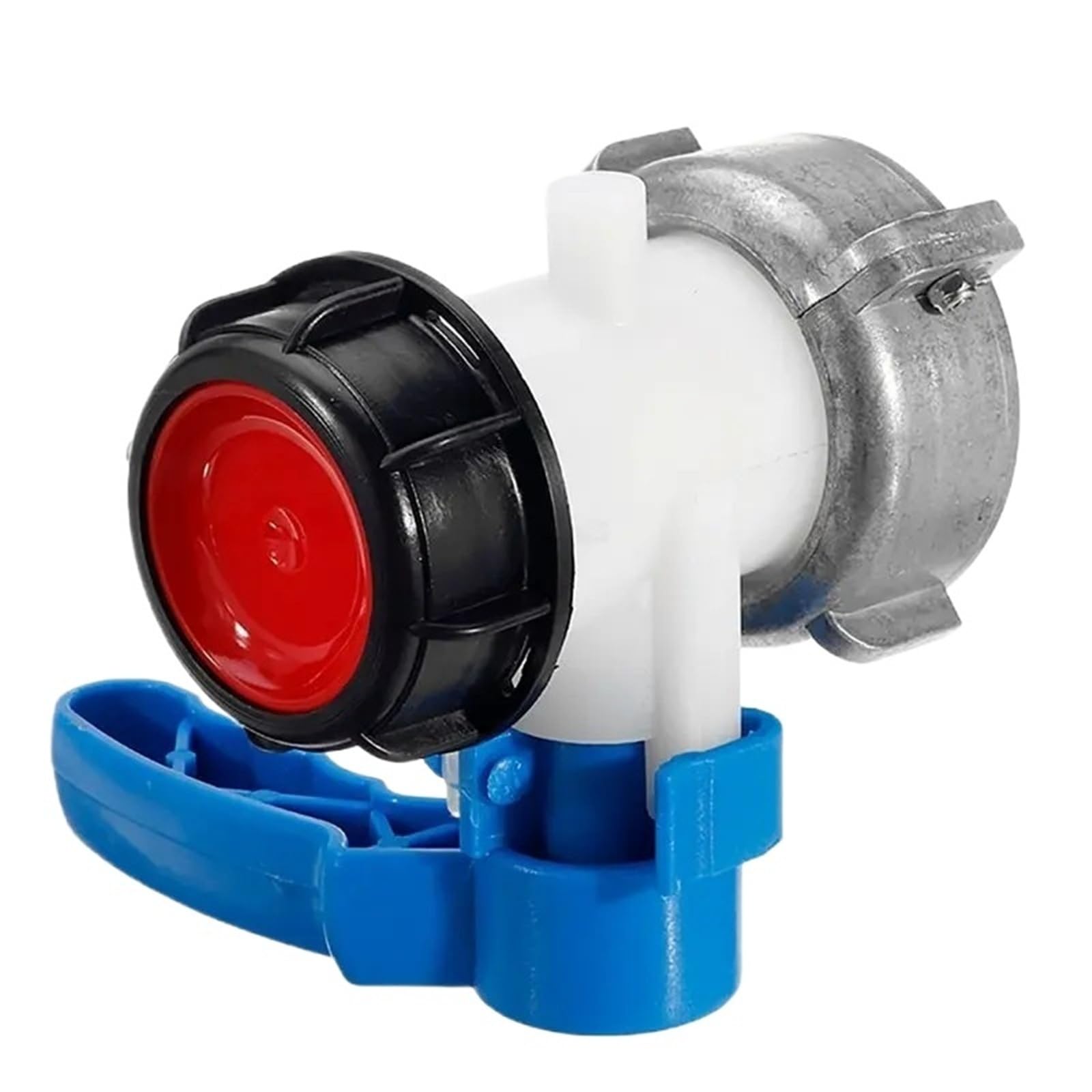 Iddcmwnb Men's One Color Ibc Tank Tap Pipe Connector 1000L Container Dn40/Dn50 75Mm Liters 62Mm To Export Butterfly Valve Switch Garden Home Tool(Dn40(62Mm))