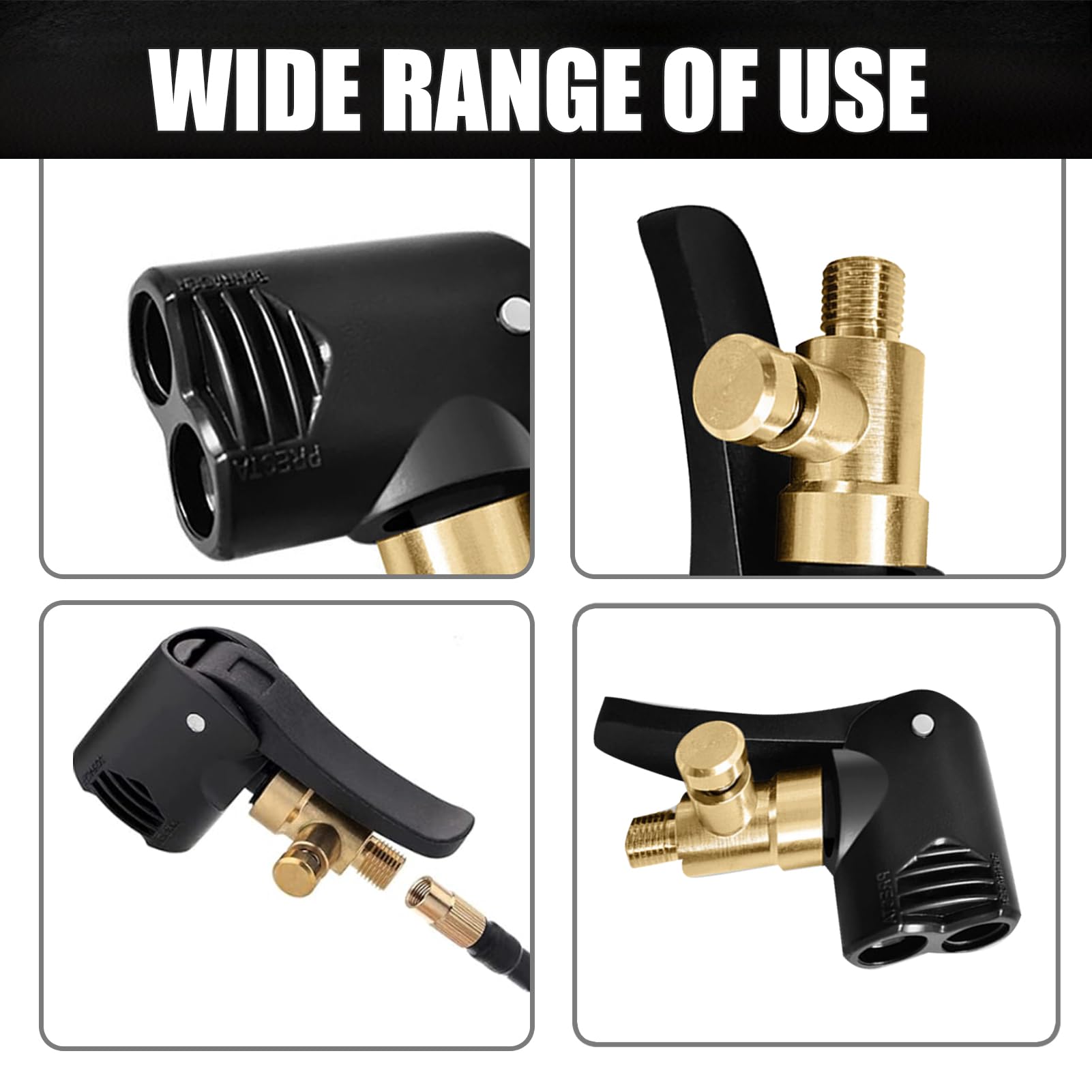 Ottone, Open Flow, Con Clip Per Valvola Attrezzo Gonfiaggio - Foto 11