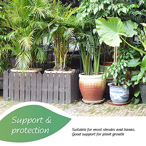 LouisaYork Tuinrand Plant Ondersteuning, 2 Stks Hoge Plant Ondersteunt Plant Ondersteuning Tuin Staken Tuin Hoepel Halfrond voor Pioenrozen, Hortensia, Rozen - Afbeelding 6