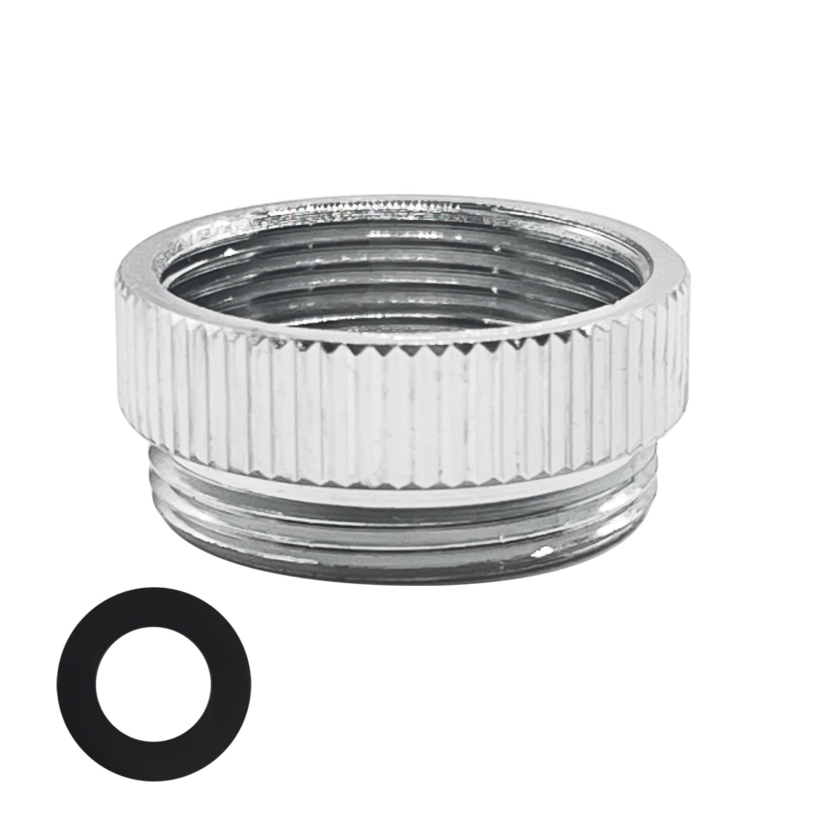 Adaptador de grifo de latón macizo con rosca duradera de 22 mm