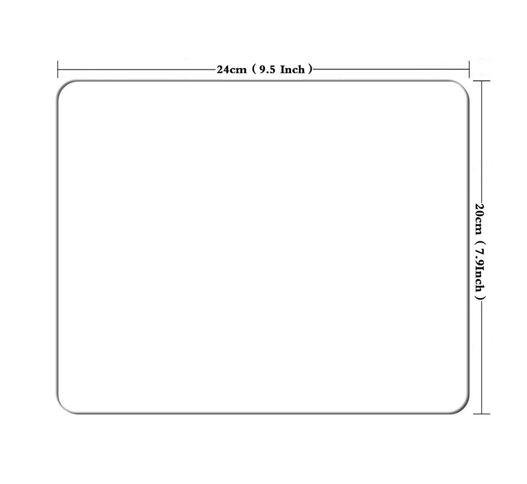 Office Sunset Ocean Mouse Pad - Non-Slip Natural Rubber Rectangular Gaming Mouse Pad