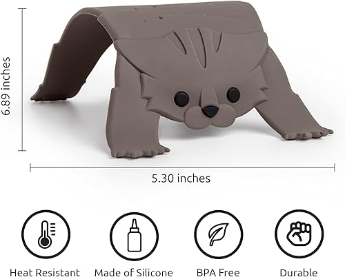 Miniatura 2 de OTOTO Salvamanteles para encimera de cocina - Salvamanteles para mesa - Almohadillas calientes sin BPA para encimera de cocina - Resistente al calor