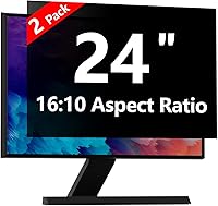 Vista 36 de Protector de pantalla de privacidad para computadora de 20 pulgadas con HP Dell Acer Asus Samsung LG y más, filtro de protección de seguridad