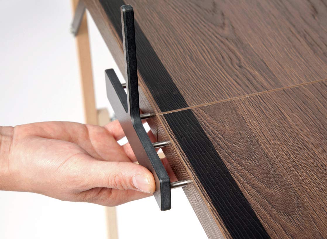 Mini Tavolo da Ping Pong con Rete | Prodotto di qualità Realizzato in Austria | Pieghevole | Facile da trasportare | al Coperto | All'aperto | Partito | Bambini | Adulto