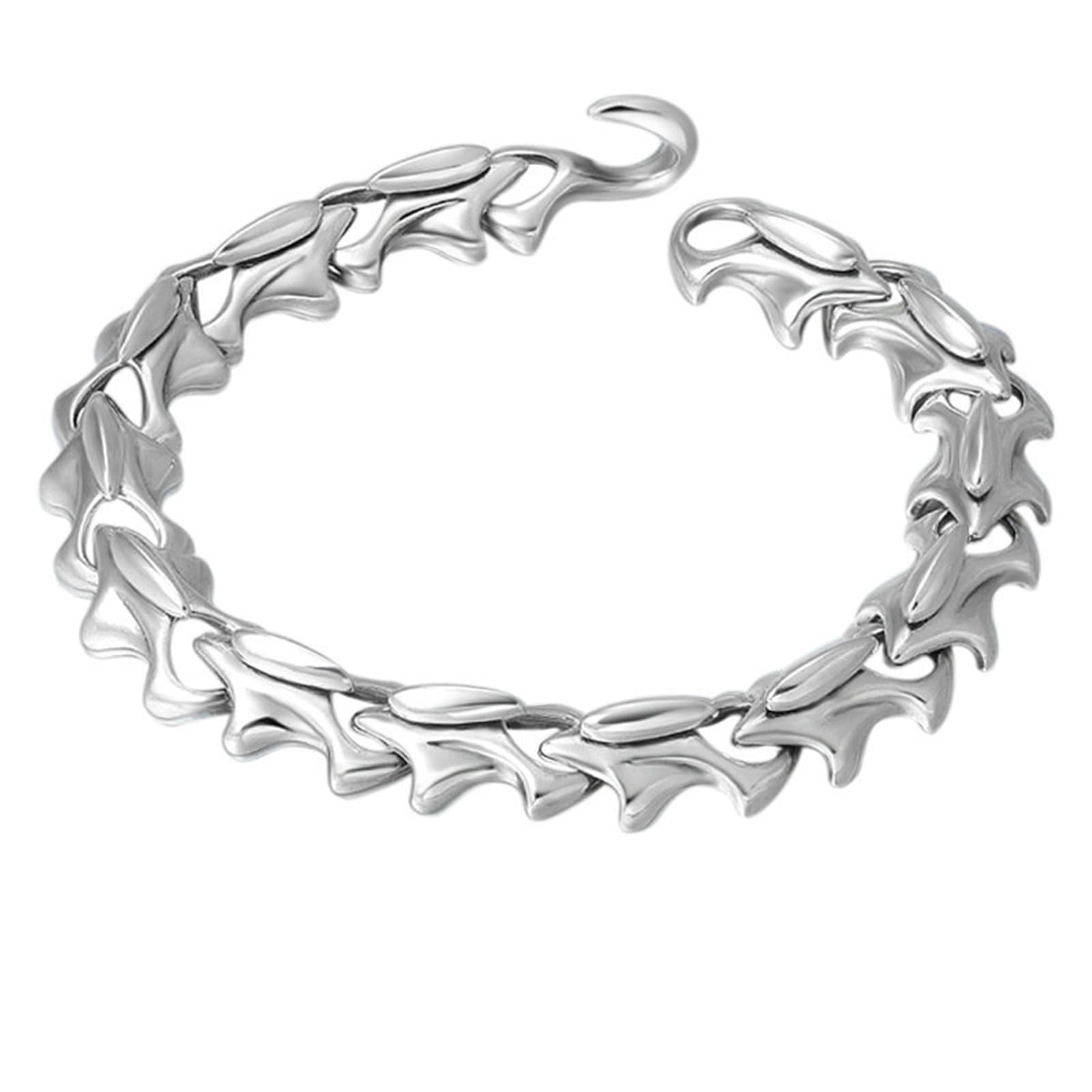 Armband Echter 925er Silber Herren Gliederkette Armband