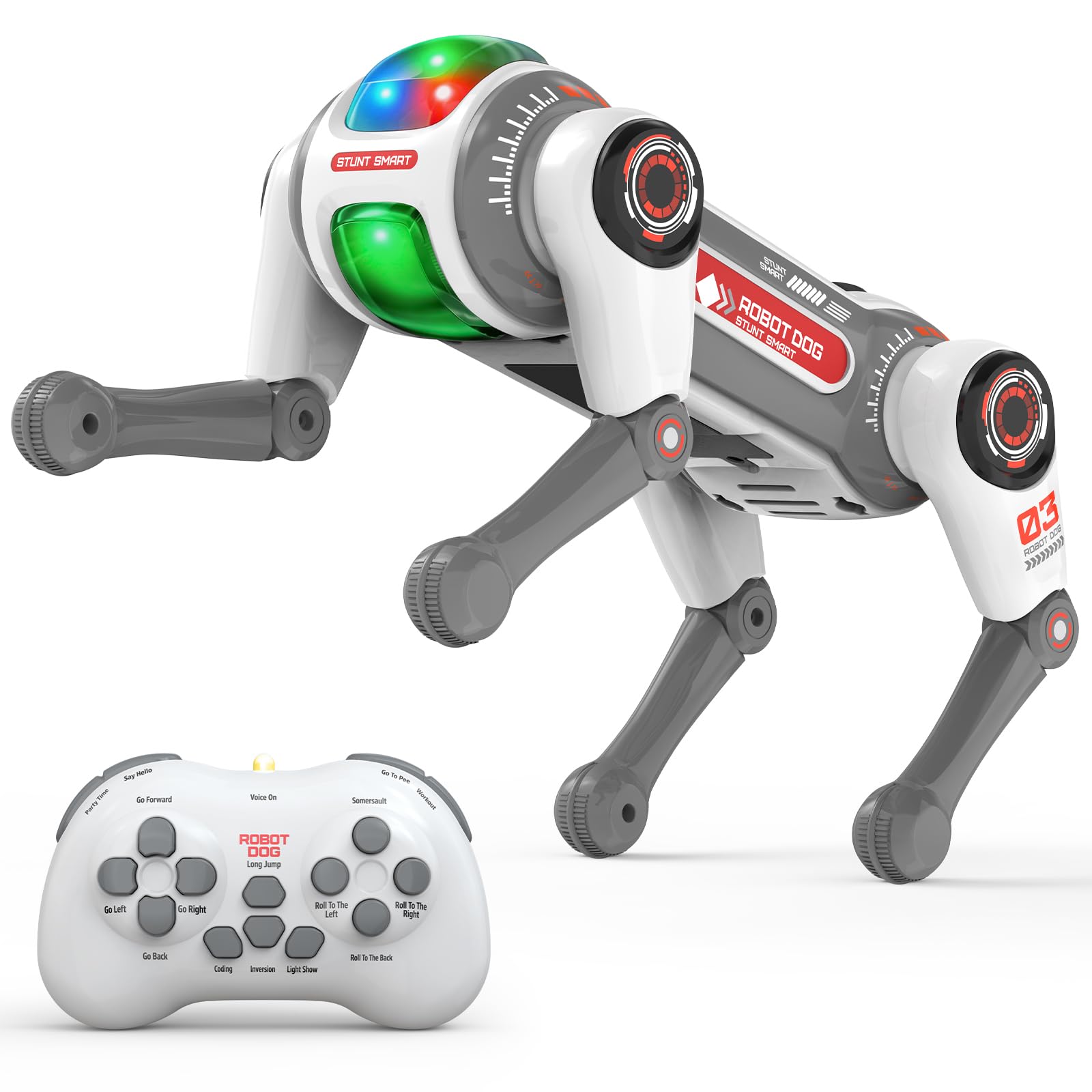 Robot Dog, Robot Toys for Kids 6-12, Interactive Realistic Robotic Puppy | Robot Dog that…
