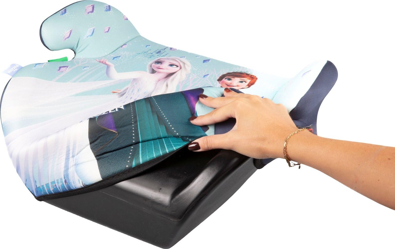 Oparcie dziecięcego fotelika samochodowego Disney Frozen i-Size ECE R129. Winda samochodowa dla dzieci 6-12 lat, 125-150 cm, 22-36 kg