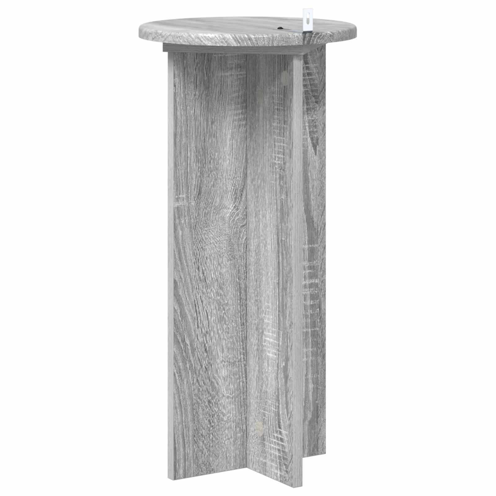 Set di 2 supporti per piante, grigio Sonoma, 60 cm
