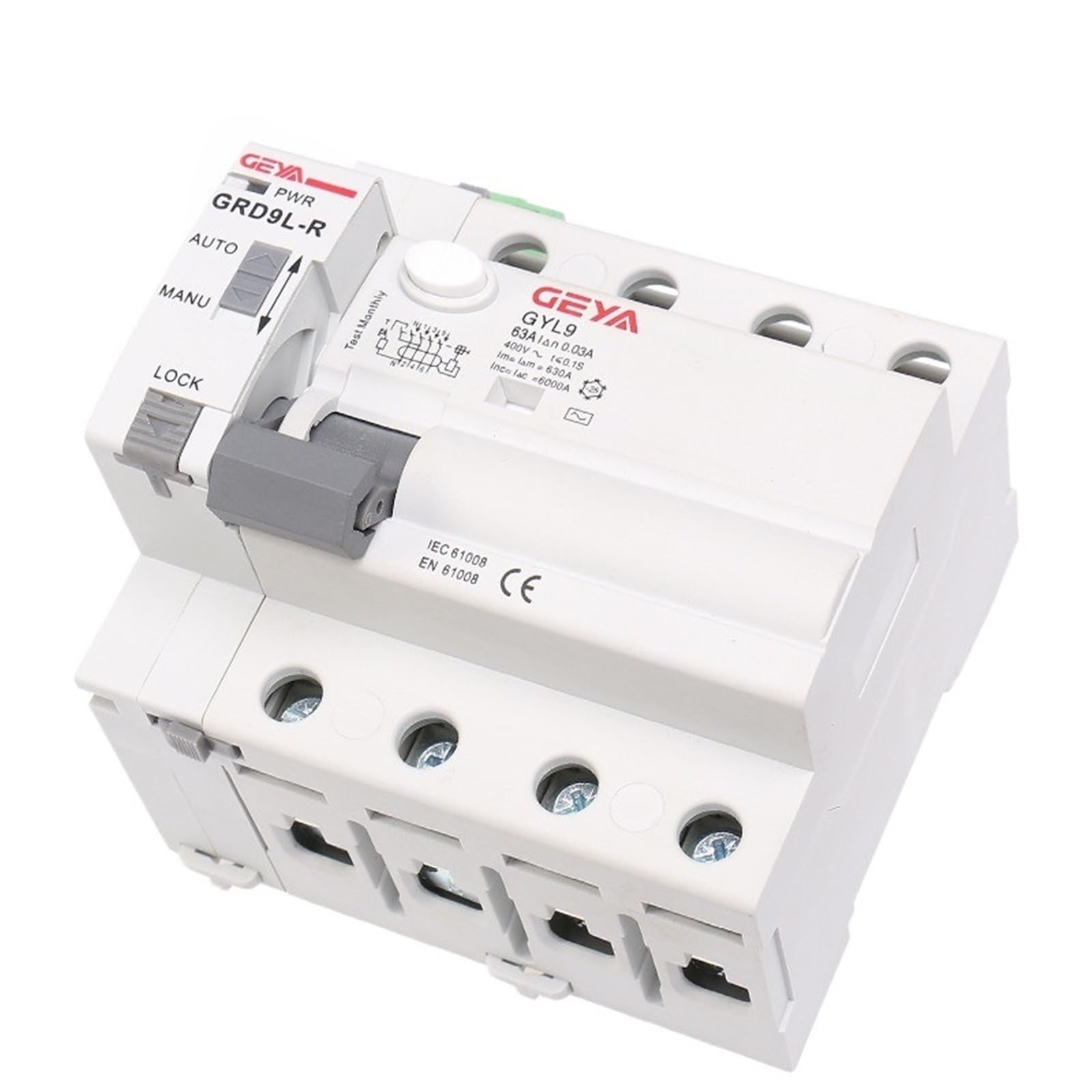 Disyuntores de reconectador RCCB de 4 Polos para mantener la seguridad eléctrica de tu casa vacacional