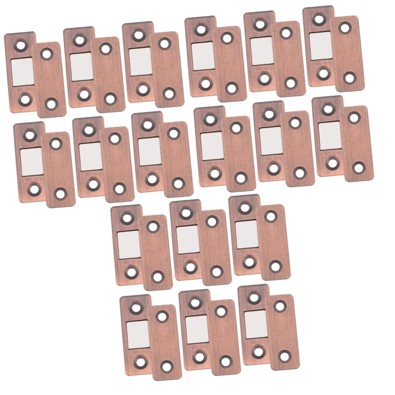 Aimant pour porte coulissante qui ferme mal : lot de 18 magnets ultra-fins