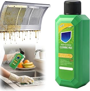 Cleaning Milk House Cleaner 10.6 oz,2026 New powerful multifunctional concentrated cleansing lotion,Heavy Oil Stain Cleaner, Effectively Remove Stains Cleaning Supplies for Household Kitchen (1PC)