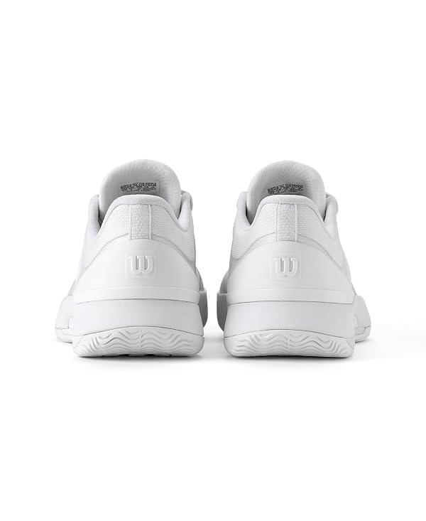 WILSON Intrique Tour Women's Tennis Shoe - White/Silver, Size 8.5 US by WILSON - Image 5