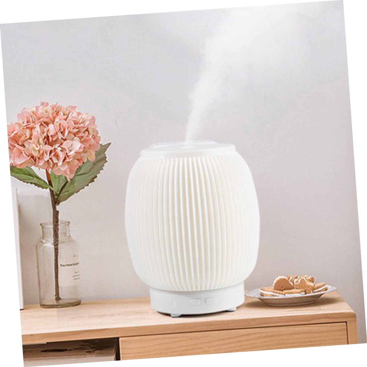 KOMBIUDA Aromadiffusor Für Schreibtisch Usb-aromadiffusor Mit Licht Kleiner Fürs Büro Diffusor Für Ätherische Öle Tragbarer Öldiffusor Für Schlafzimmer Und Wohnzimmer
