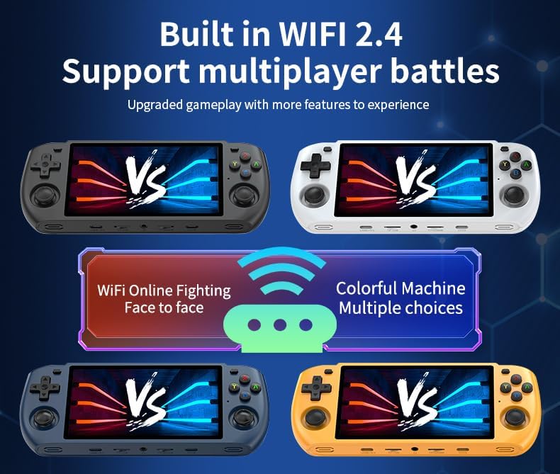 Powkiddy RGB10 max3 multiplayer via Wi-Fi