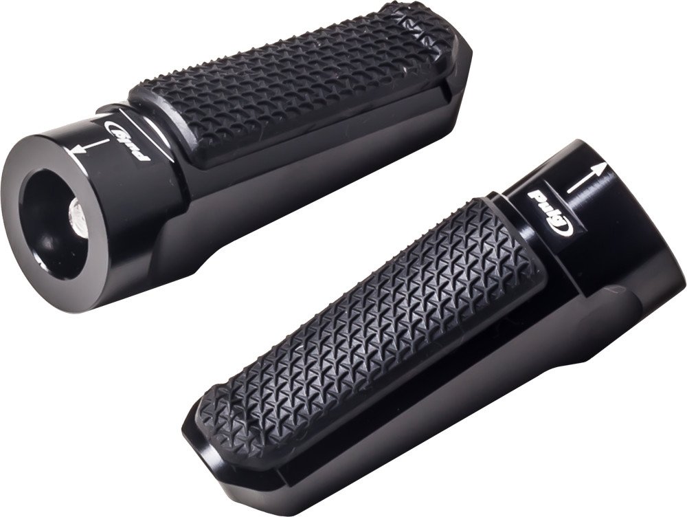 Puig 7318N Foot Pegs Set Sport Model, Black
