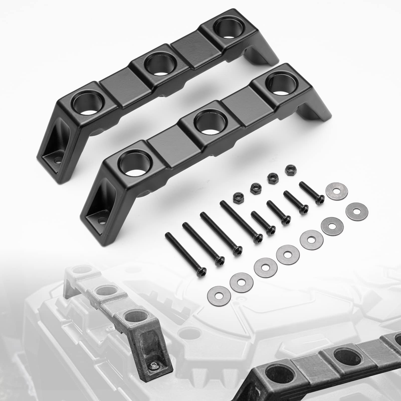 A & UTV PRO Movable Handle Tie Down Points for 2017-2022 Polaris Sportsman XP 1000, 850, SP 850 ,ATV Ultimate Rack Extender Kit Accessories,Replace OEM #2882270,Pair